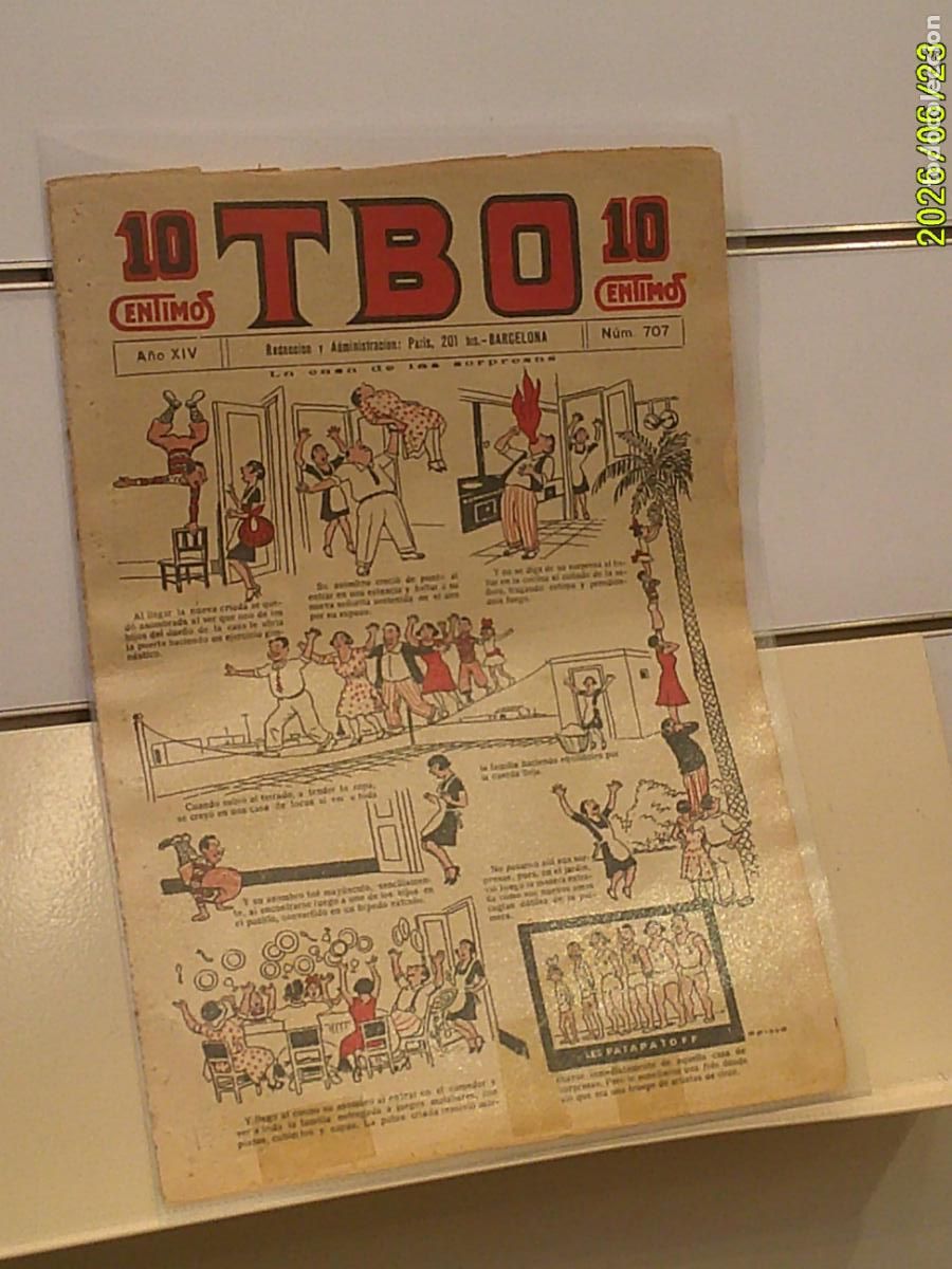 Tebeos: TBO N&ordm; 707 A&Ntilde;O XIV 10 CENTIMOS - BUIGAS