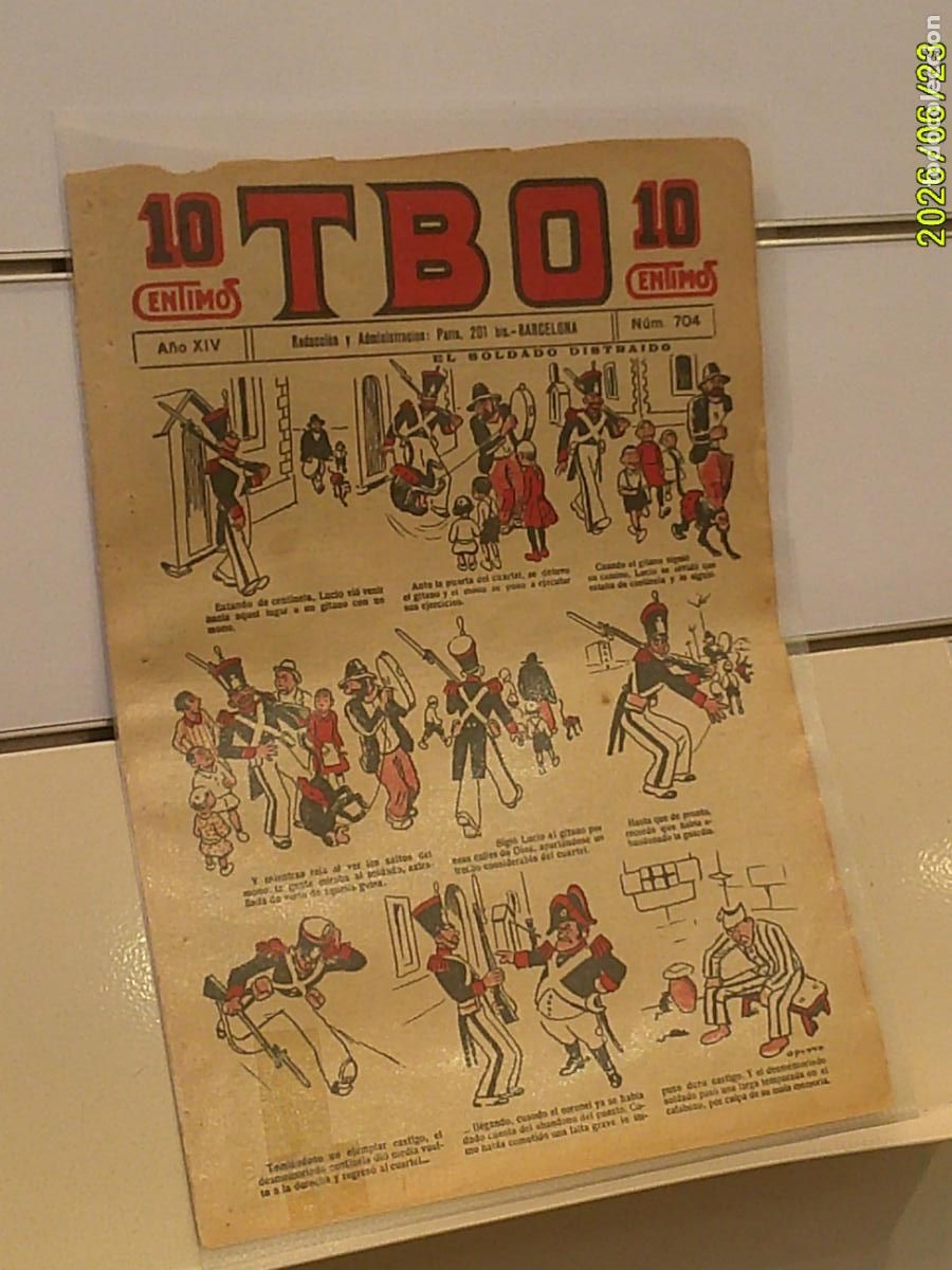 Tebeos: TBO N&ordm; 704 A&Ntilde;O XIV 10 CENTIMOS - BUIGAS