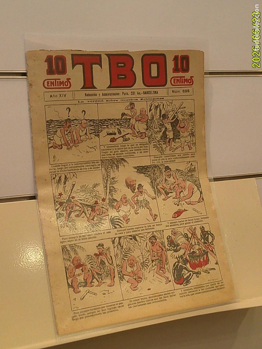 Tebeos: TBO N&ordm; 698 A&Ntilde;O XIV 10 CENTIMOS - BUIGAS