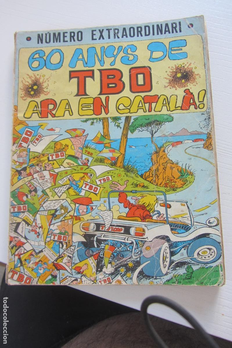 Tebeos: TBO - NUMERO EXTRAORDINARI - 60 ANYS DE TBO ARA EN CATAL&Agrave; - TOMO RETAPADO - BUIGAS. ARX173