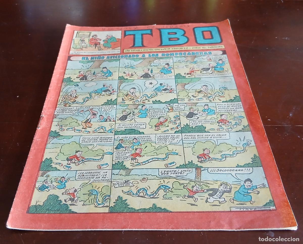 Tebeos: EDICIONES TBO N&ordm; 59 - EL NI&Ntilde;O AFICIONADO A LOS ROMPECABEZAS