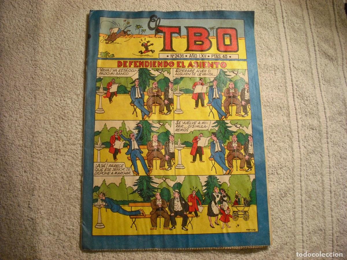 Tebeos: TBO N. 2436 . DEFENDIENDO EL ASIENTO