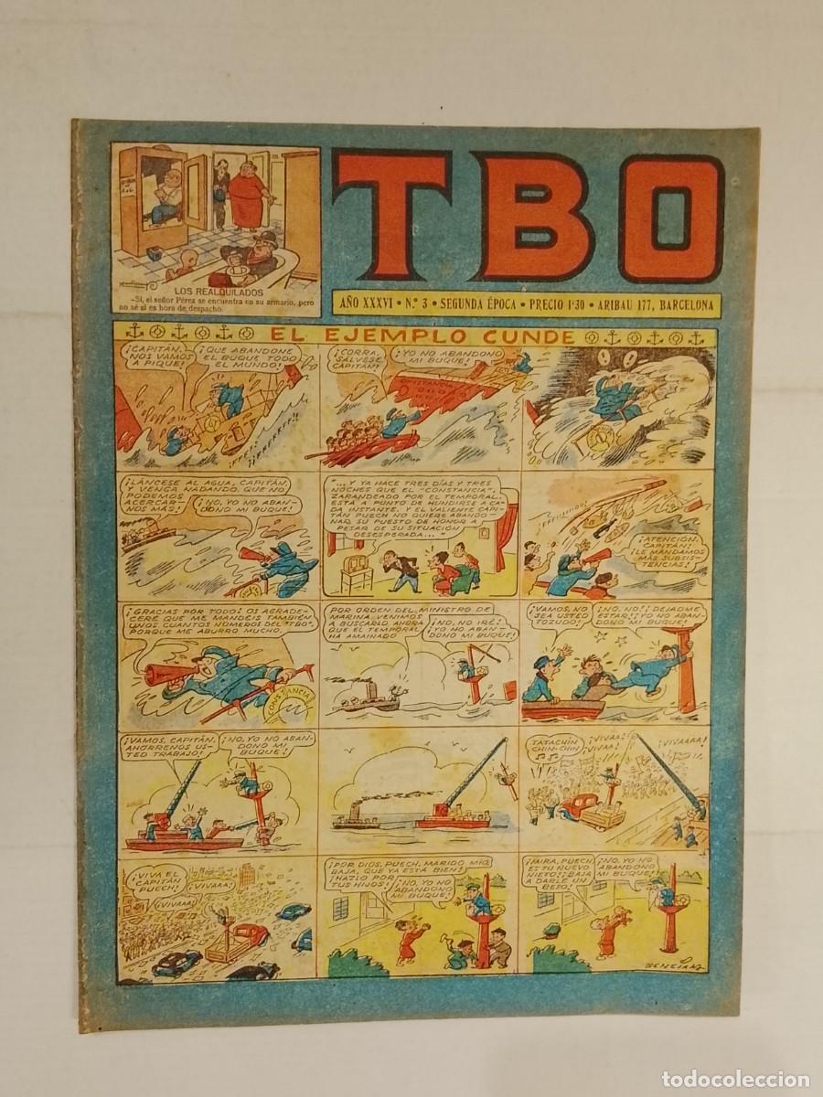 Comics: TBO - A&Ntilde;O XXXVI NUMERO 3 - COMIC ANTIGUO ORIGINAL -VER FOTOS