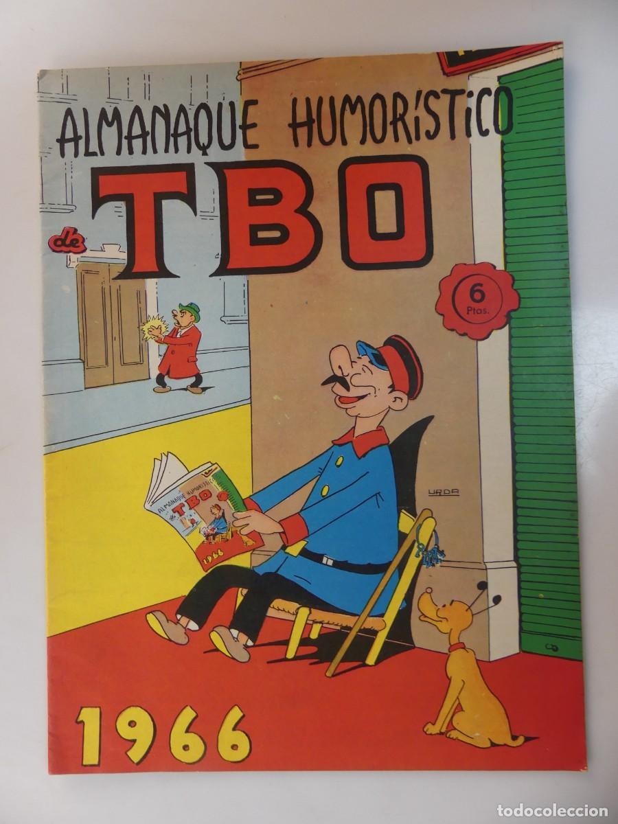 Tebeos: ALMANAQUE HUMORISTICO TBO 1966