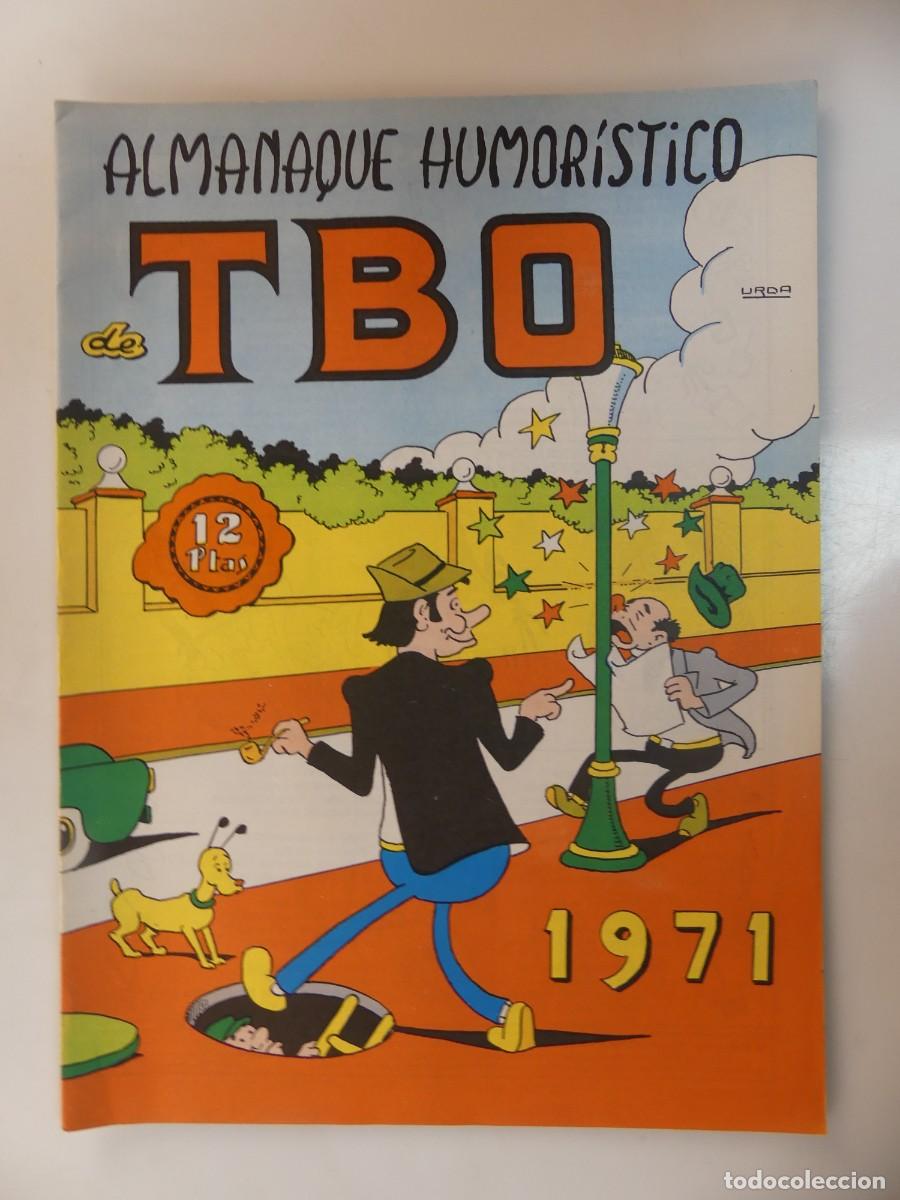 Tebeos: ALMANAQUE HUMORISTICO TBO 1971