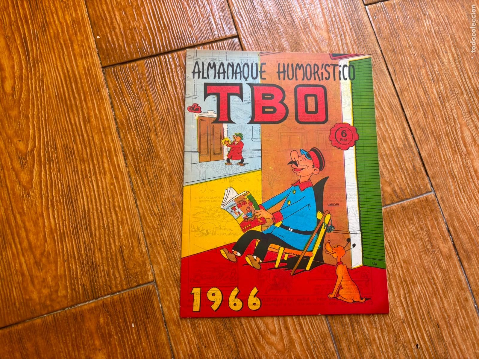 Tebeos: TBO ALMANAQUE HUMORISTICO PARA 1966 EDITORIAL BUIGAS CON BELEN RECORTABLE EN CONTRAPORTADA