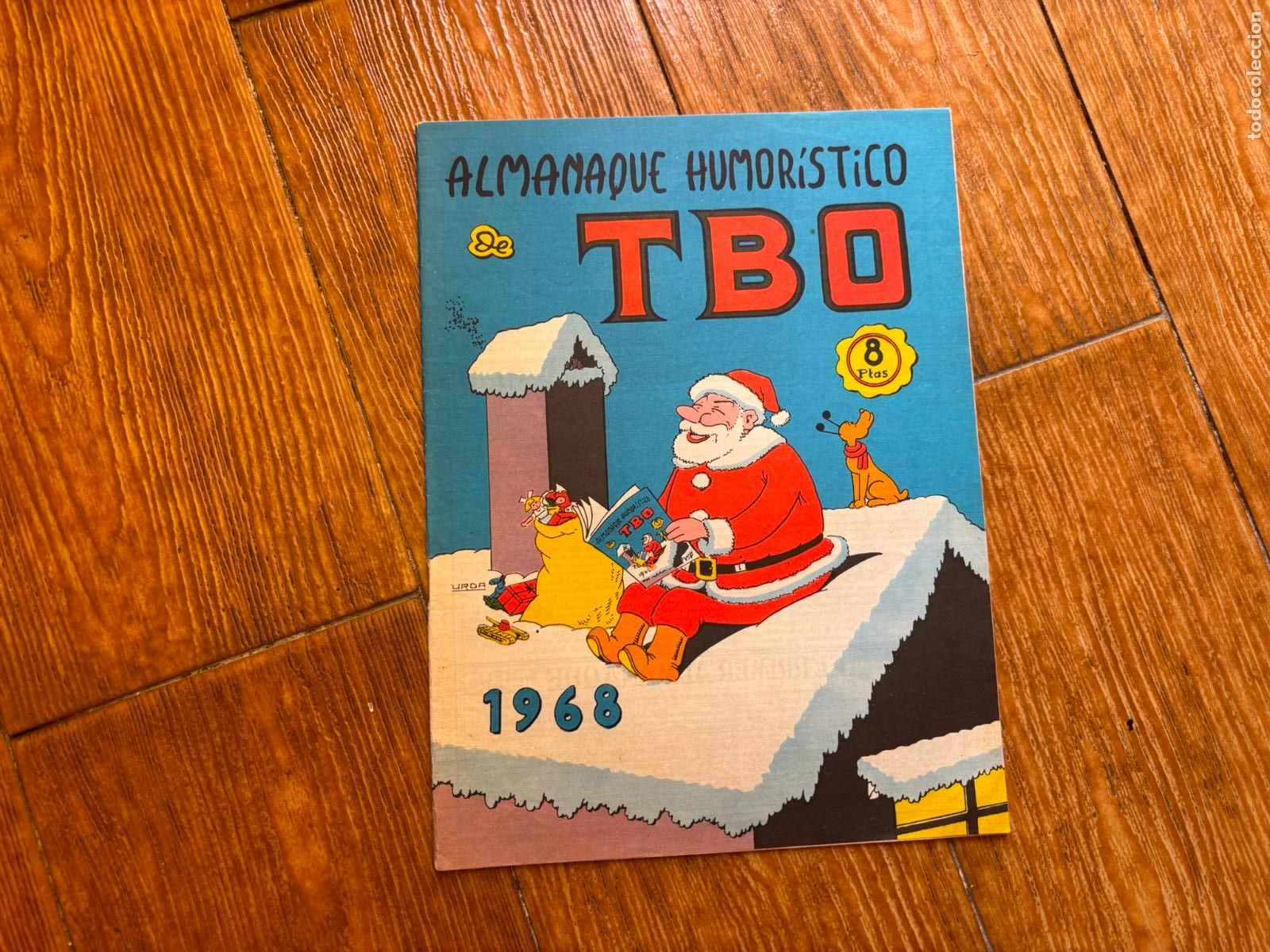 Tebeos: TBO ALMANAQUE HUMORISTICO PARA 1968 EDITORIAL BUIGAS CON BELEN RECORTABLE EN CONTRAPORTADA
