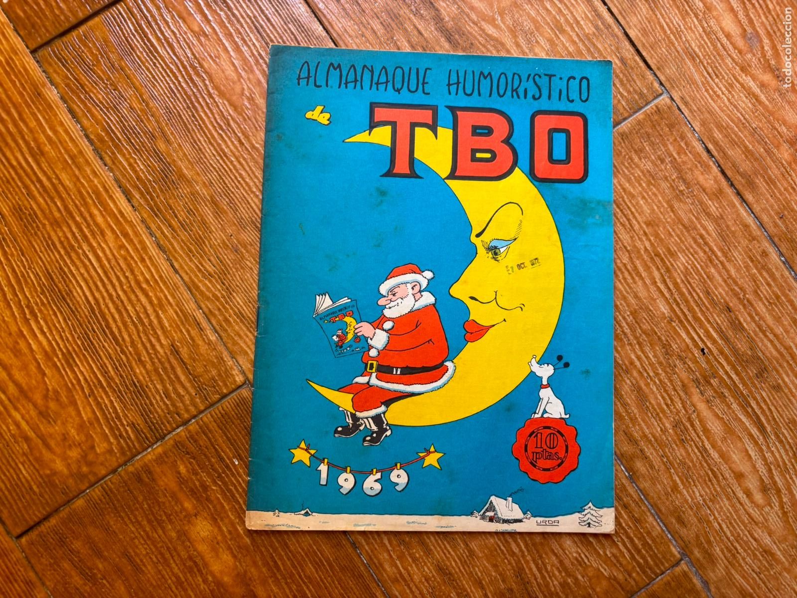 Tebeos: TBO ALMANAQUE HUMORISTICO PARA 1969 EDITORIAL BUIGAS CON BELEN RECORTABLE EN CONTRAPORTADA