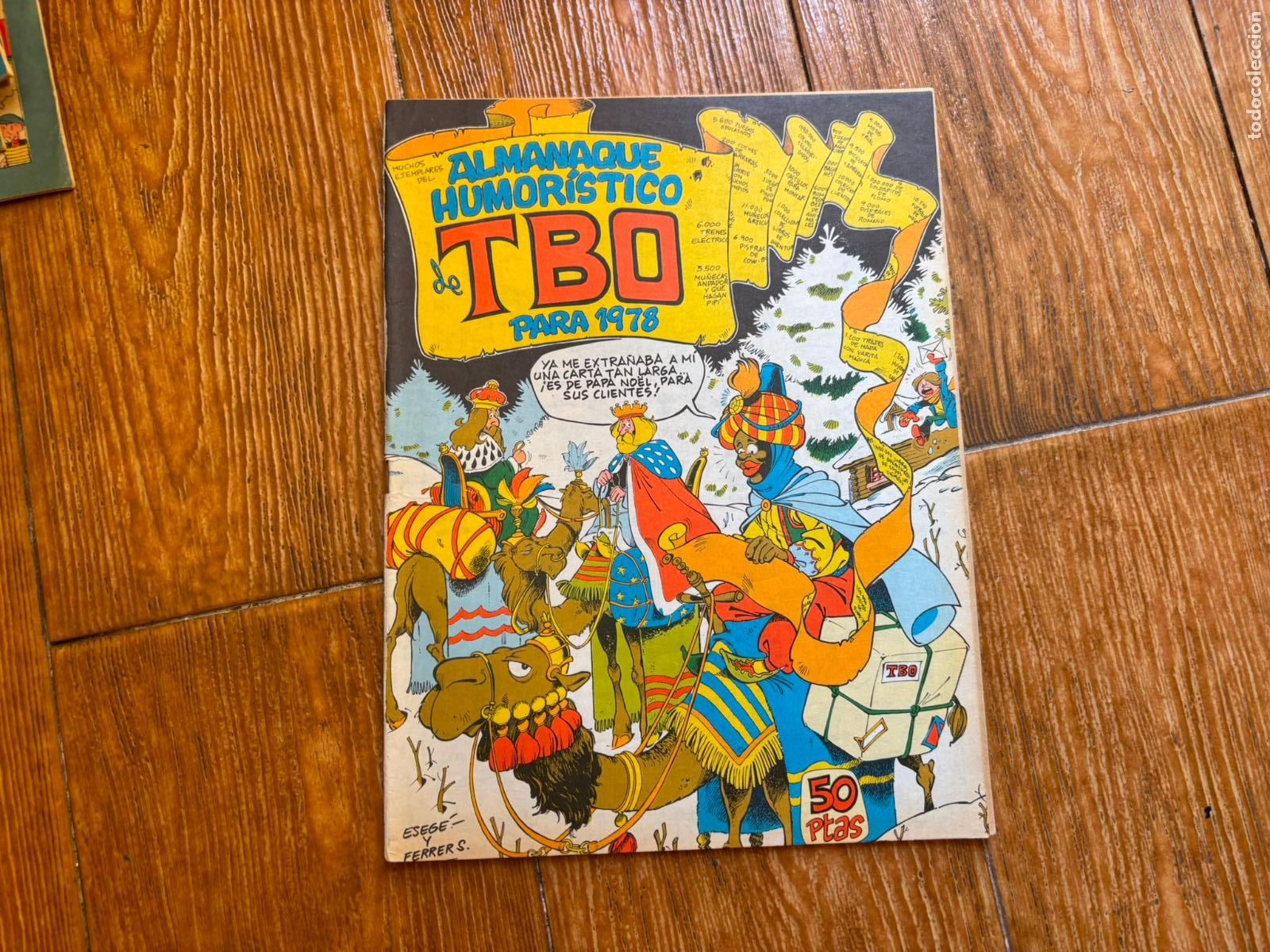Tebeos: TBO ALMANAQUE HUMORISTICO PARA 1978 EDITORIAL BUIGAS