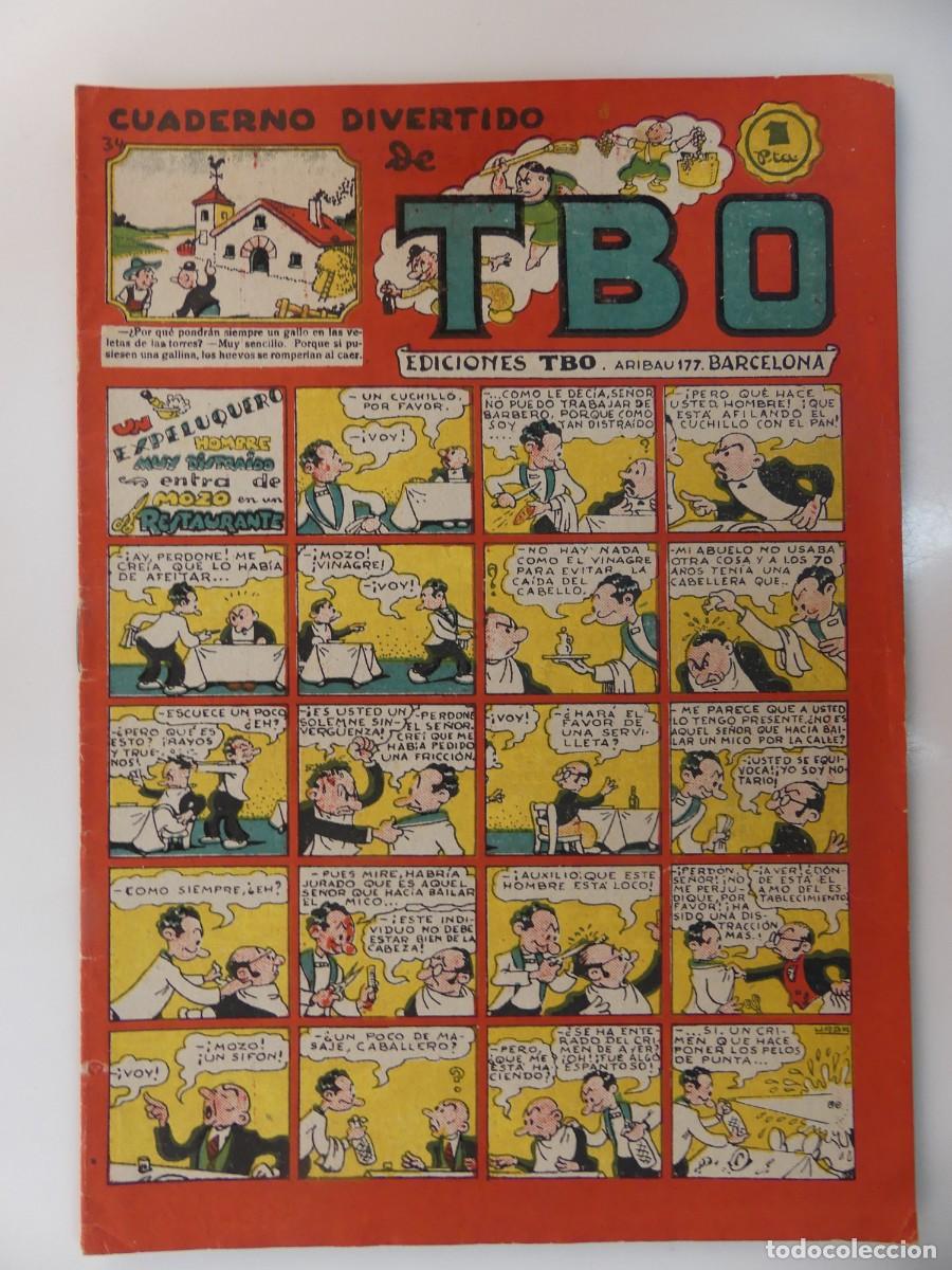 Tebeos: CUADERNO DIVERTIDO DE TBO