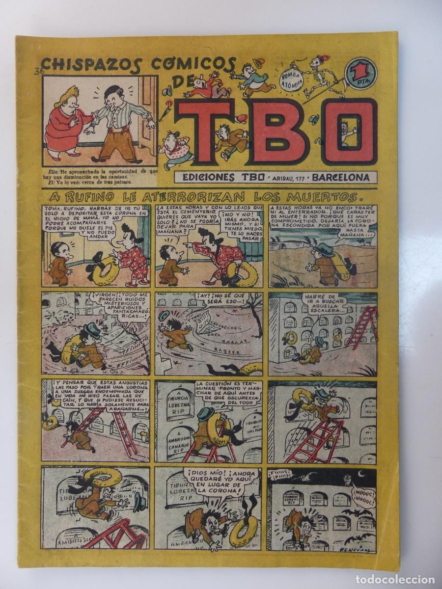 Tebeos: CHISPAZOS COMICOS DE TBO