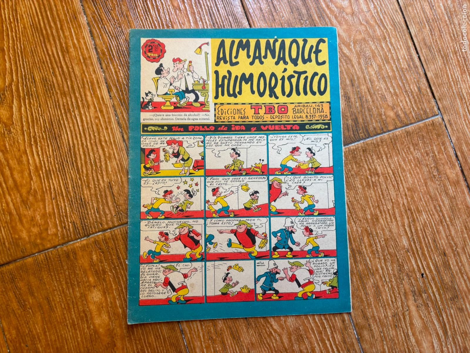 Tebeos: TBO ALMANAQUE HUMORISTICO PARA 1963 EDITORIAL BUIGAS