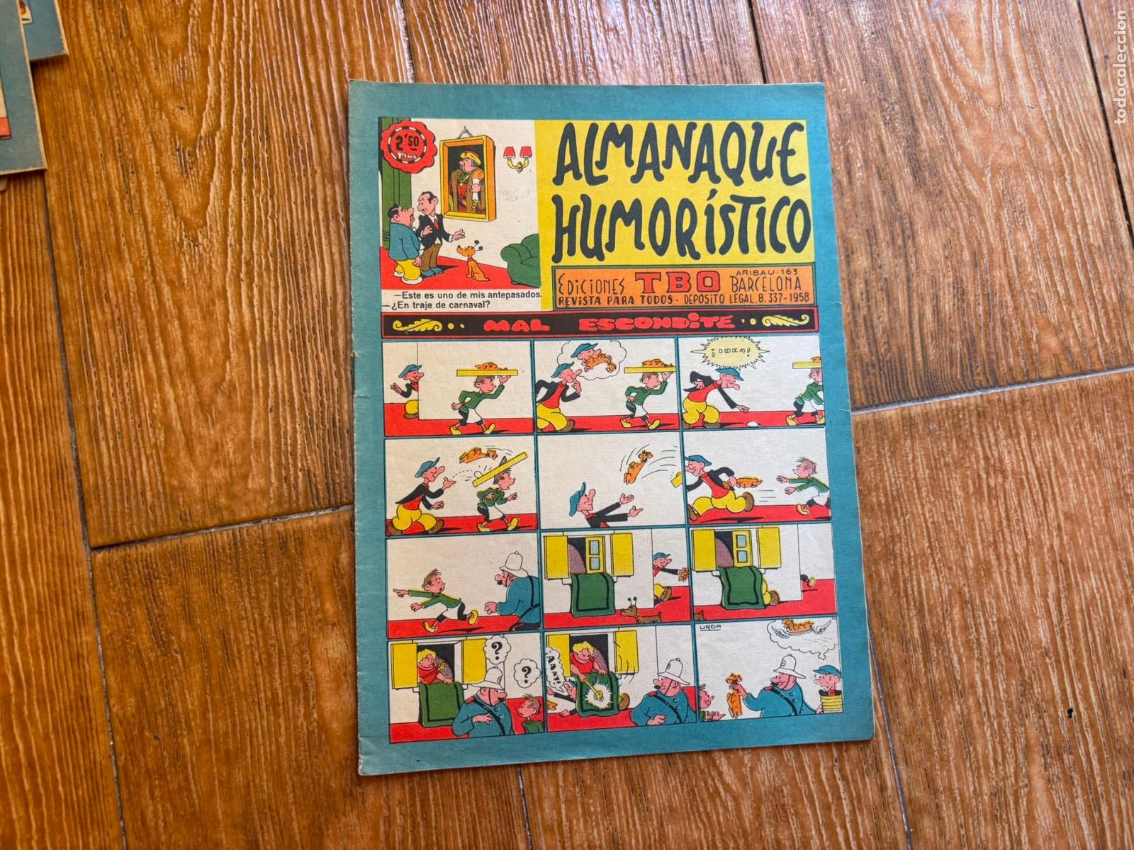 Tebeos: TBO ALMANAQUE HUMORISTICO PARA 1960 EDITORIAL BUIGAS
