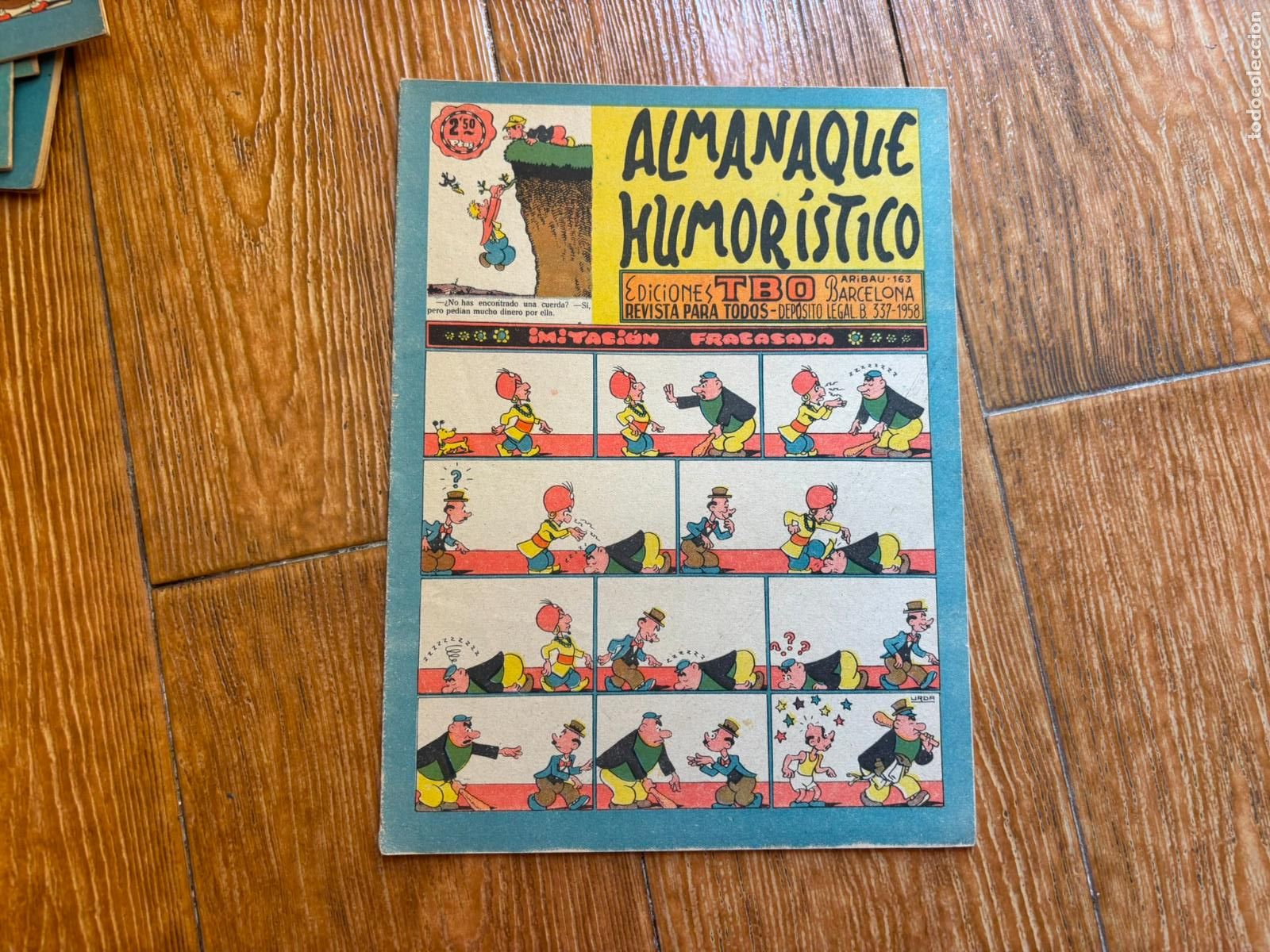 Tebeos: TBO ALMANAQUE HUMORISTICO PARA 1959 EDITORIAL BUIGAS