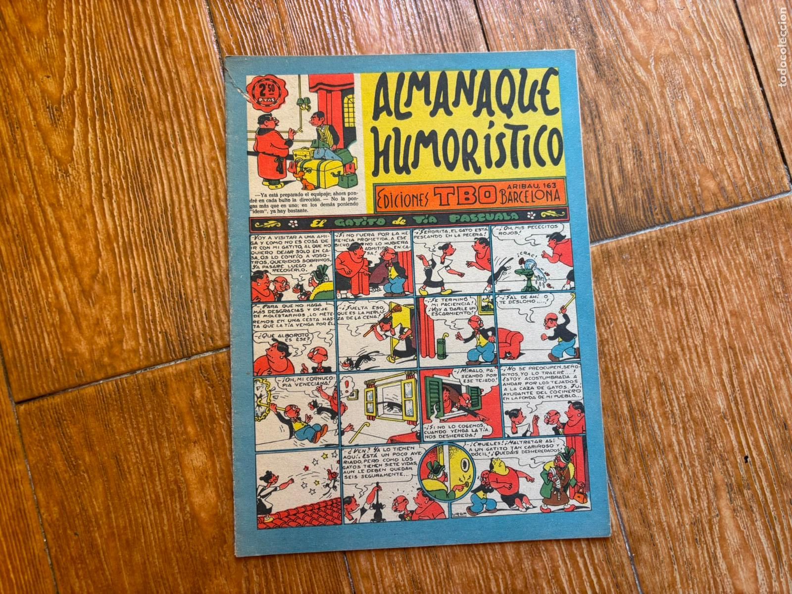 Tebeos: TBO ALMANAQUE HUMORISTICO PARA 1958 EDITORIAL BUIGAS