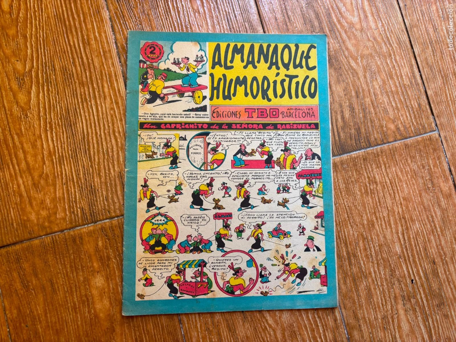 Tebeos: TBO ALMANAQUE HUMORISTICO PARA 1955 EDITORIAL BUIGAS