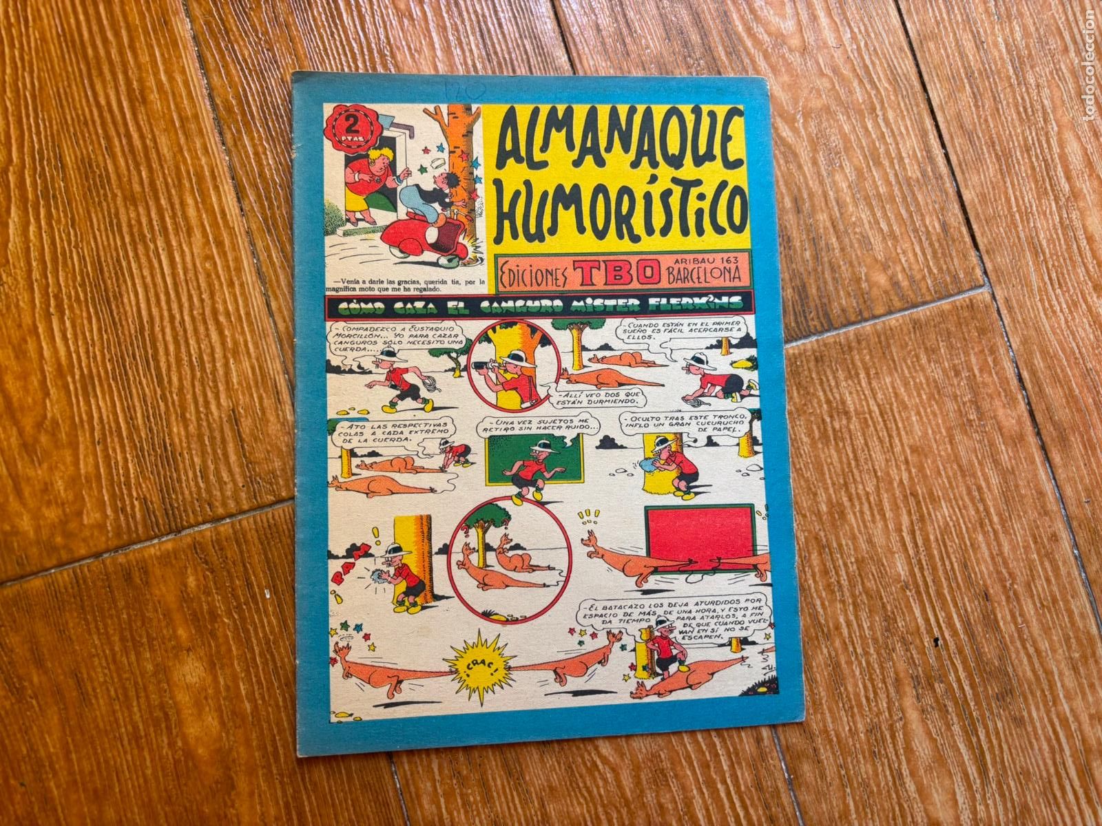 Tebeos: TBO ALMANAQUE HUMORISTICO PARA 1956 EDITORIAL BUIGAS