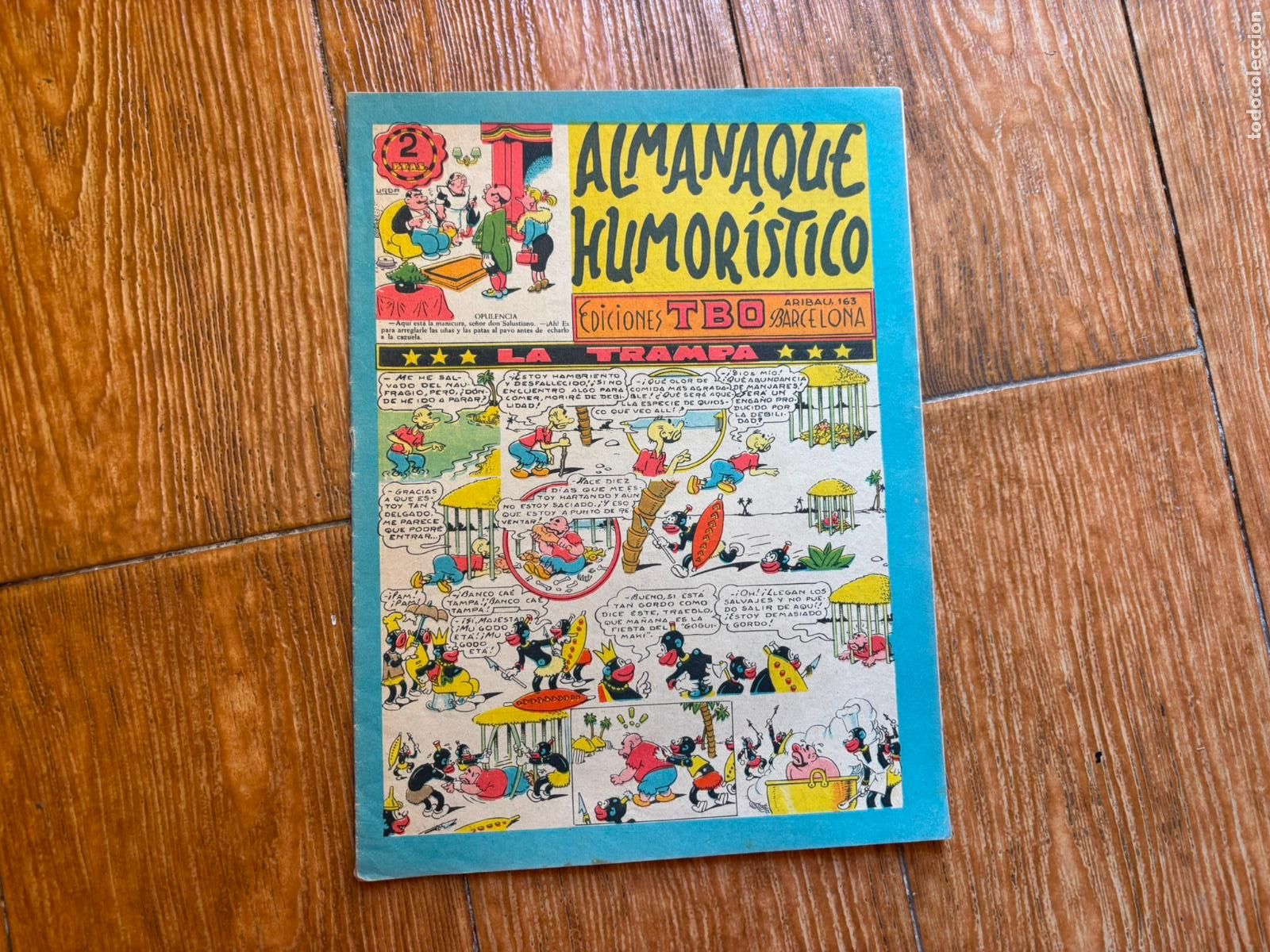 Tebeos: TBO ALMANAQUE HUMORISTICO PARA 1954 EDITORIAL BUIGAS