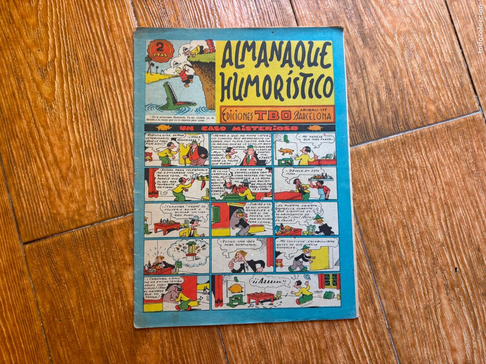 Tebeos: TBO ALMANAQUE HUMORISTICO PARA 1953 EDITORIAL BUIGAS