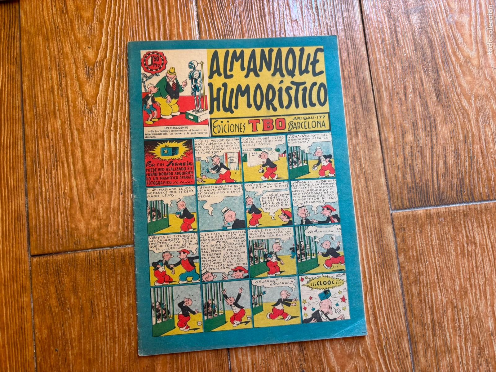 Tebeos: TBO ALMANAQUE HUMORISTICO PARA 1951 EDITORIAL BUIGAS