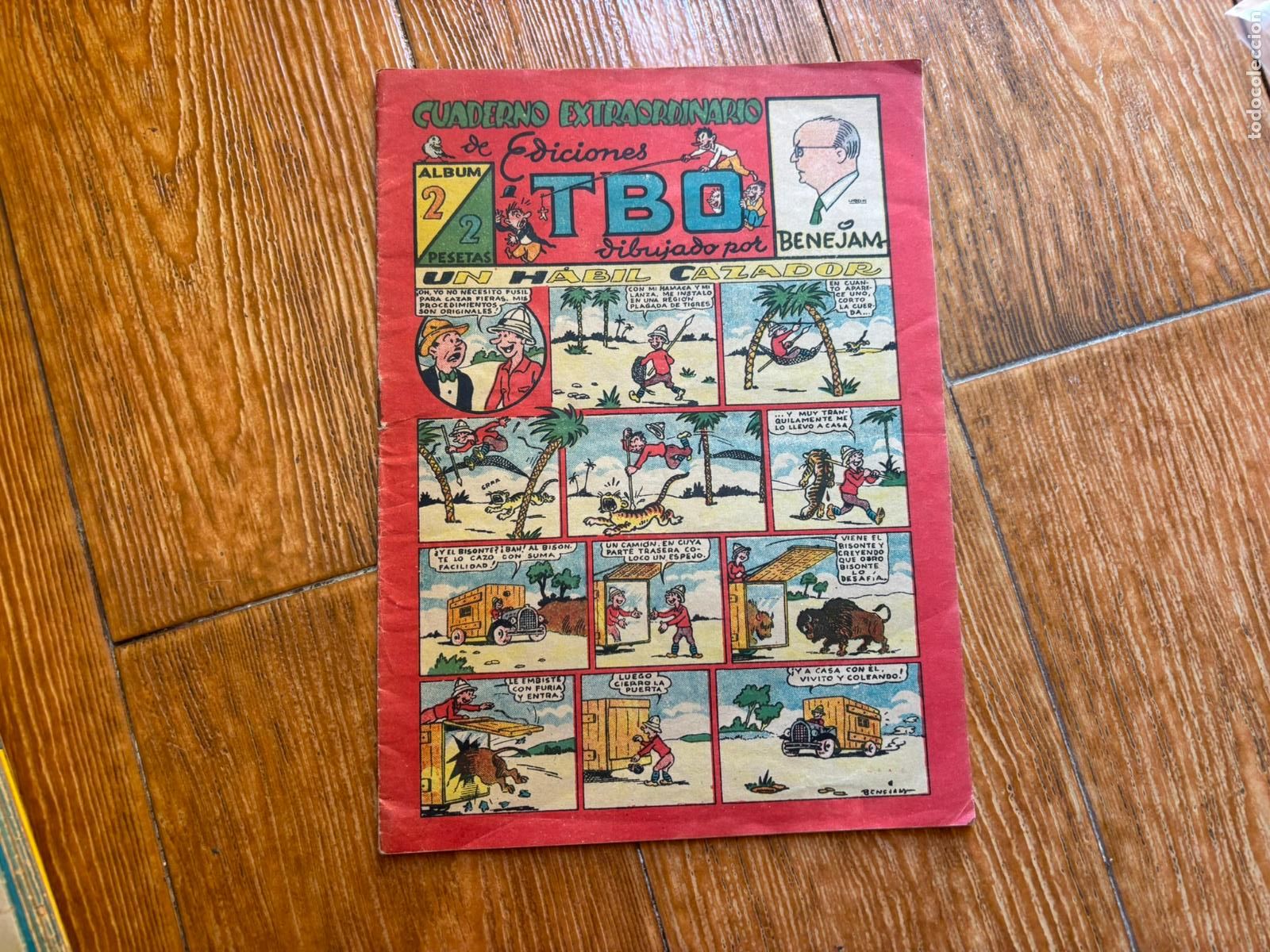 Tebeos: TBO ALBUM 2 . CUADERNO EXTRAORDINARIO 1947 BUIGAS UN H&Aacute;BIL CAZADOR