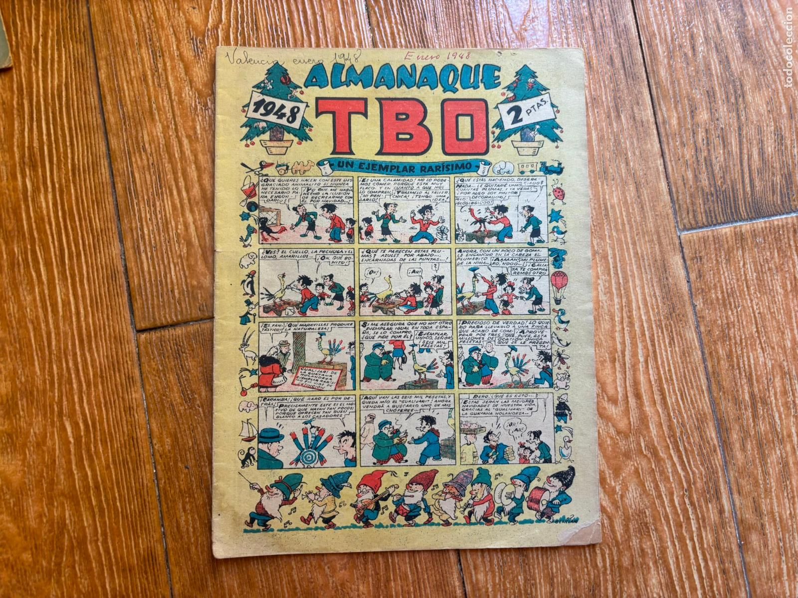 Tebeos: TBO ALMANAQUE 1948 EDITORIAL BUIGAS