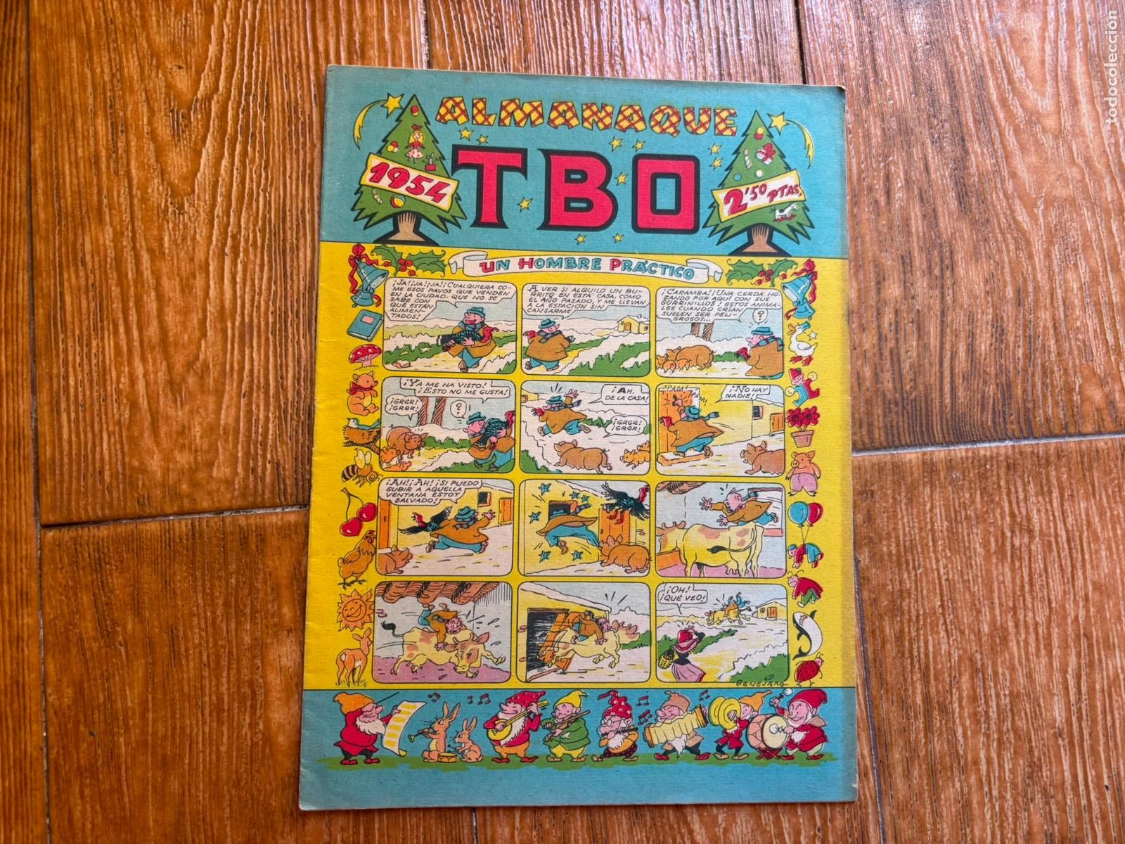 Tebeos: TBO ALMANAQUE 1954 EDITORIAL BUIGAS