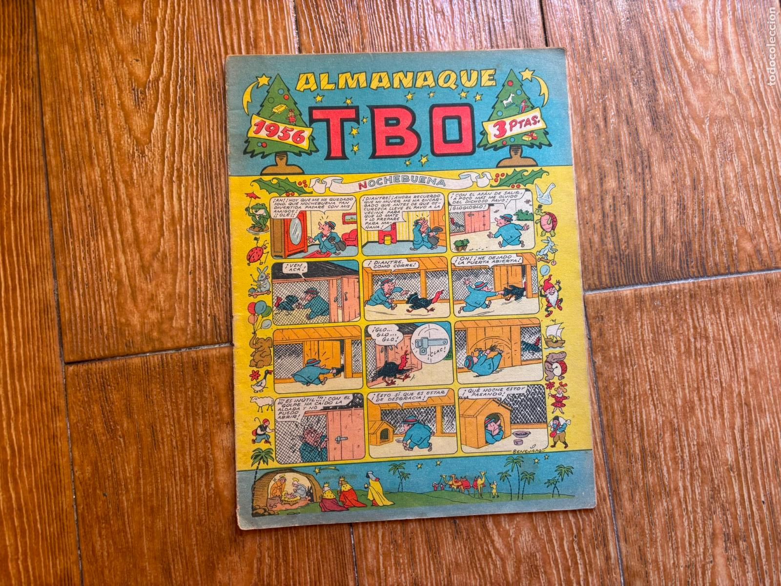 Tebeos: TBO ALMANAQUE 1956 EDITORIAL BUIGAS