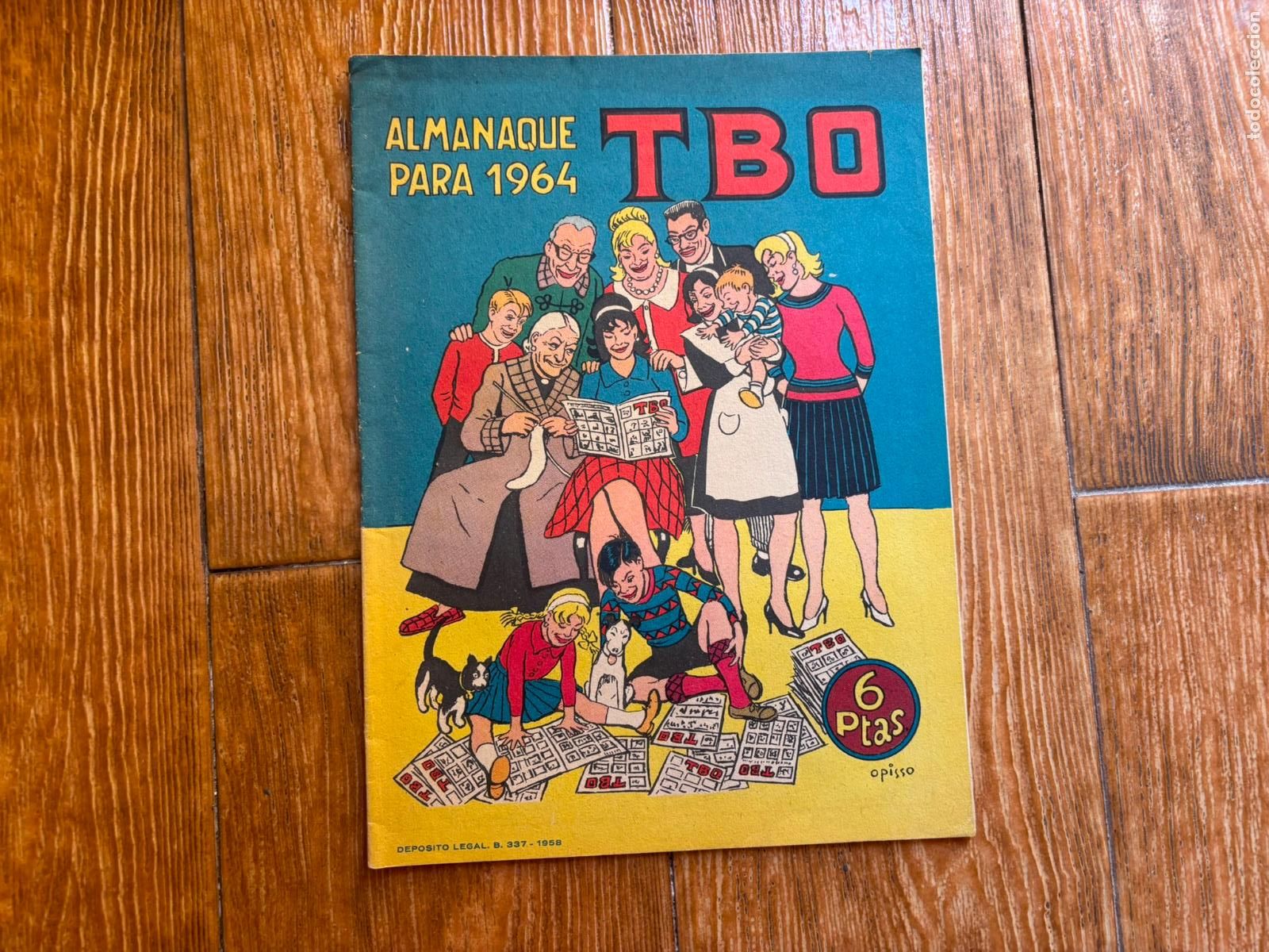 Tebeos: TBO ALMANAQUE 1964 EDITORIAL BUIGAS