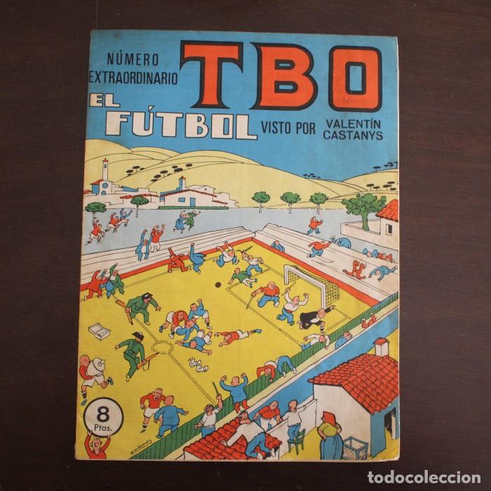 Tebeos: TBO NUMERO EXTRAORDINARIO EL FUTBOL VISTO POR VALENTIN CASTANYS EXTRA 1968