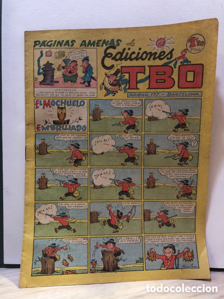 Tebeos: El Mochuelo Embrujado
