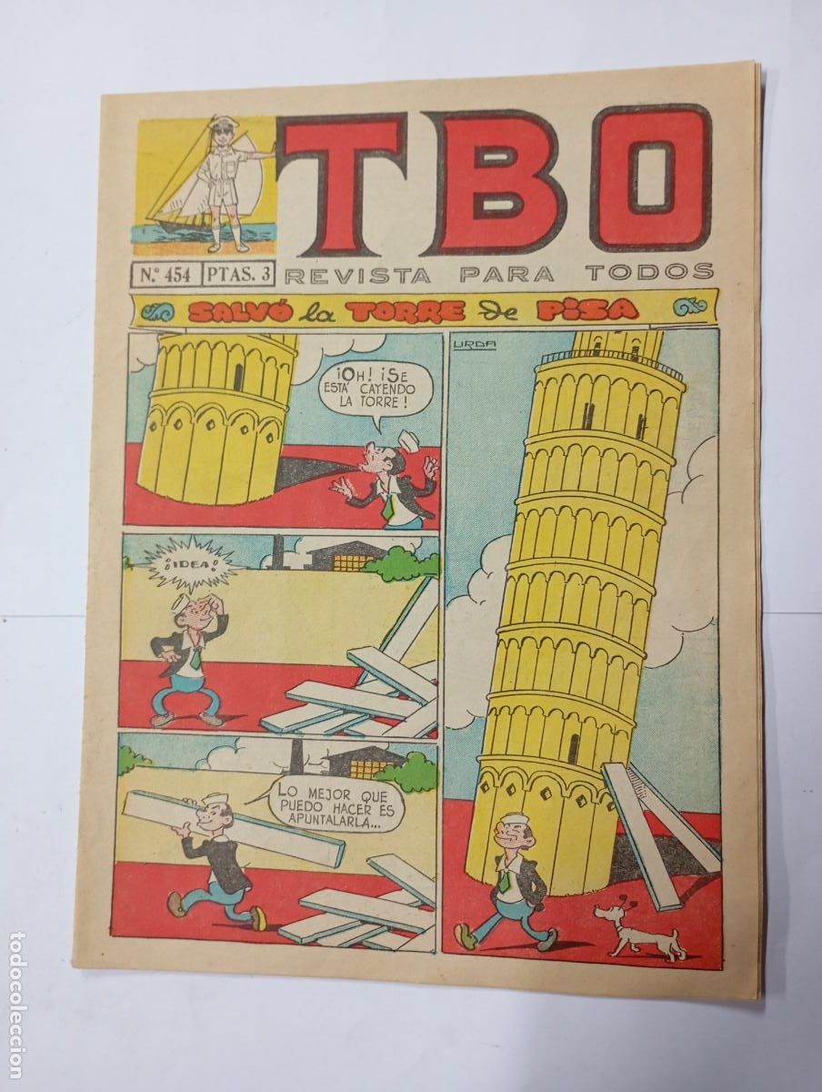 Tebeos: TBO N&ordm; 454. REVISTA PARA TODOS. A&Ntilde;O L. 8 JULIO 1966. TDKC75