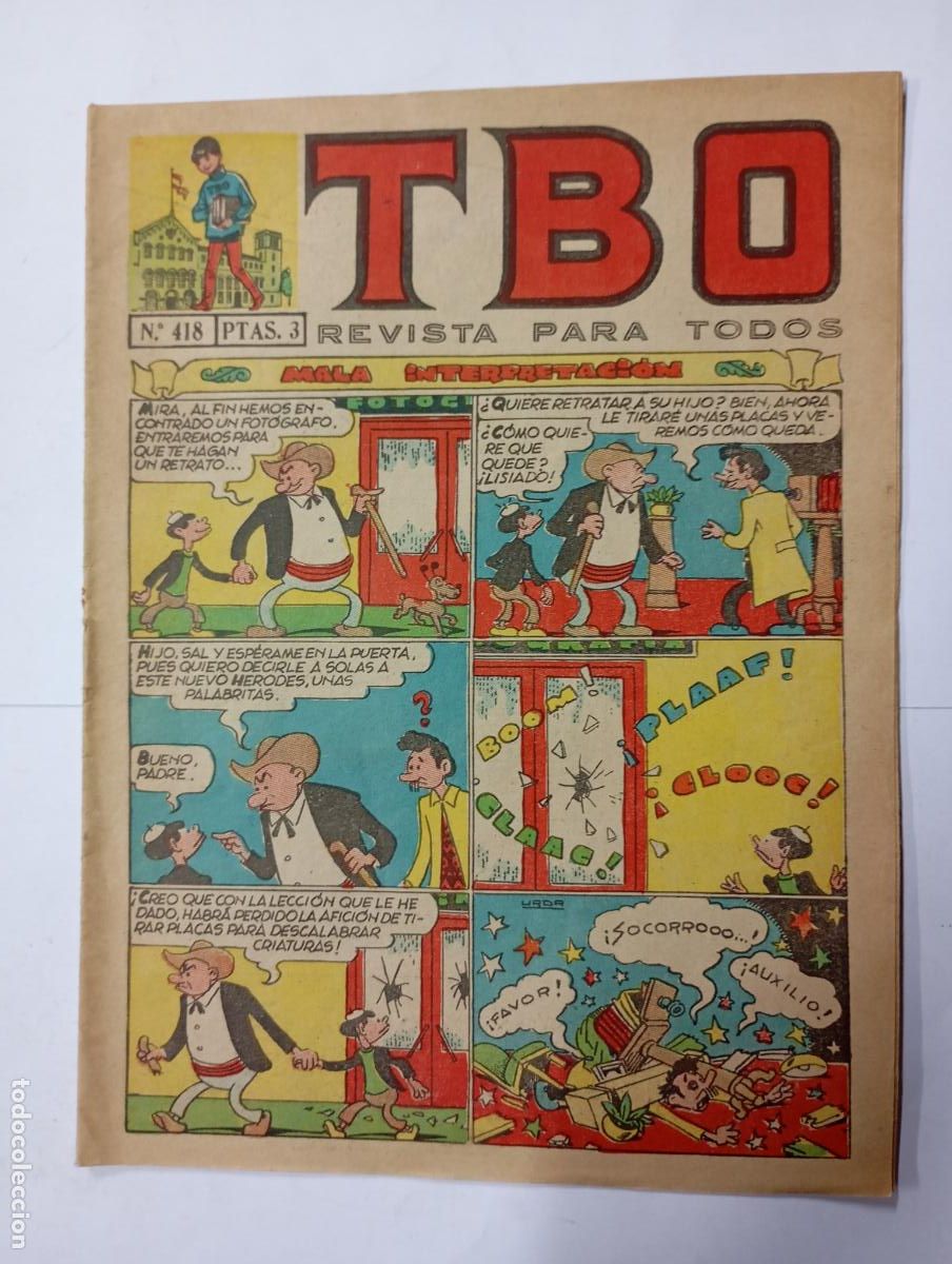 Tebeos: TBO N&ordm; 418. REVISTA PARA TODOS. A&Ntilde;O L. 29 OCTUBRE 1965. TDKC75