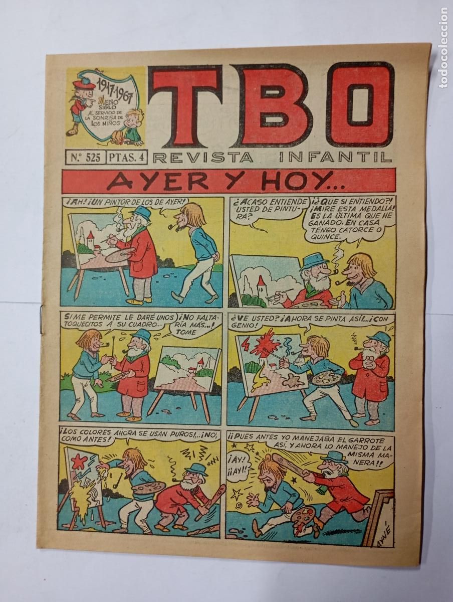 Tebeos: TBO N&ordm; 525. REVISTA PARA TODOS. A&Ntilde;O LI. 17 NOVIEMBRE 1967. TDKC75