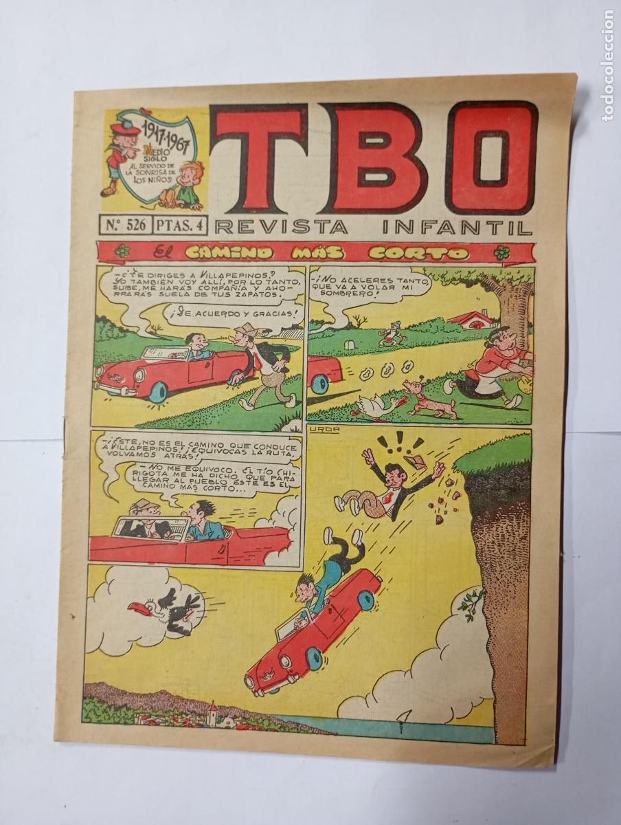 Tebeos: TBO N&ordm; 526. REVISTA INFANTIL. A&Ntilde;O LI. 24 NOVIEMBRE 1967. TDKC75