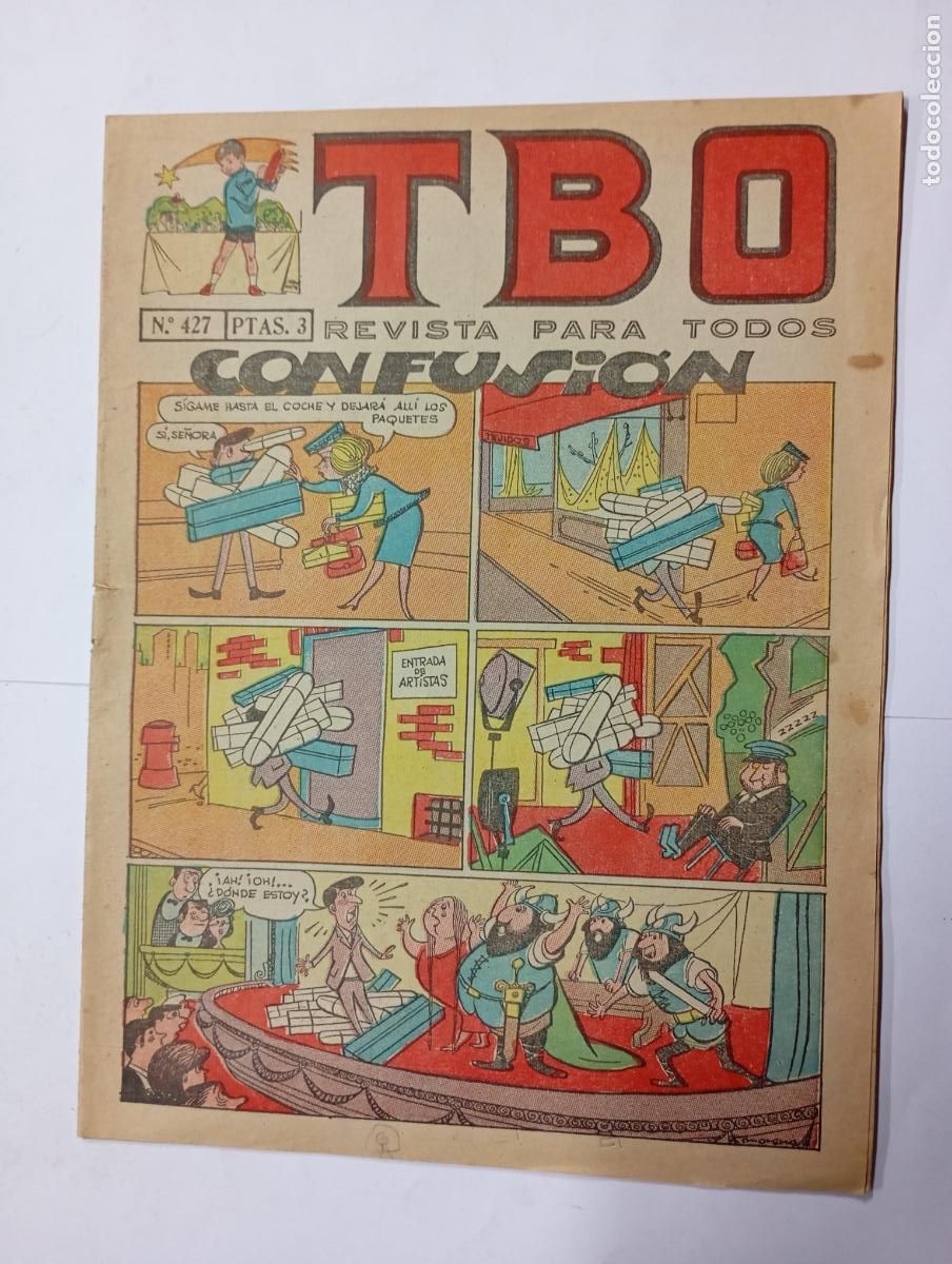 Tebeos: TBO N&ordm; 427. REVISTA PARA TODOS. A&Ntilde;O IL. 31 DICIEMBRE 1965. TDKC75