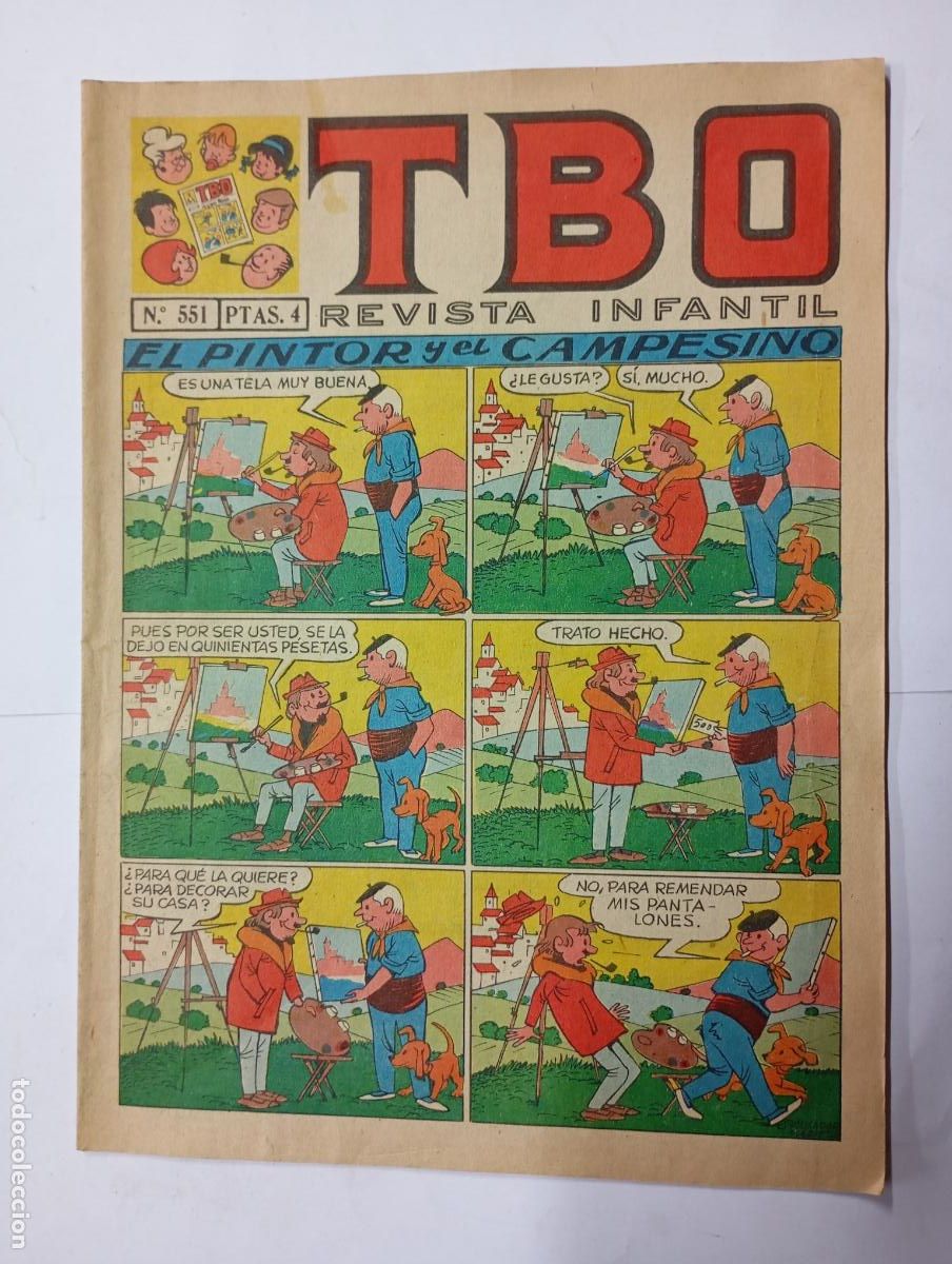Tebeos: TBO N&ordm; 551. REVISTA INFANTIL. A&Ntilde;O LII. 17 MAYO 1968. TDKC75
