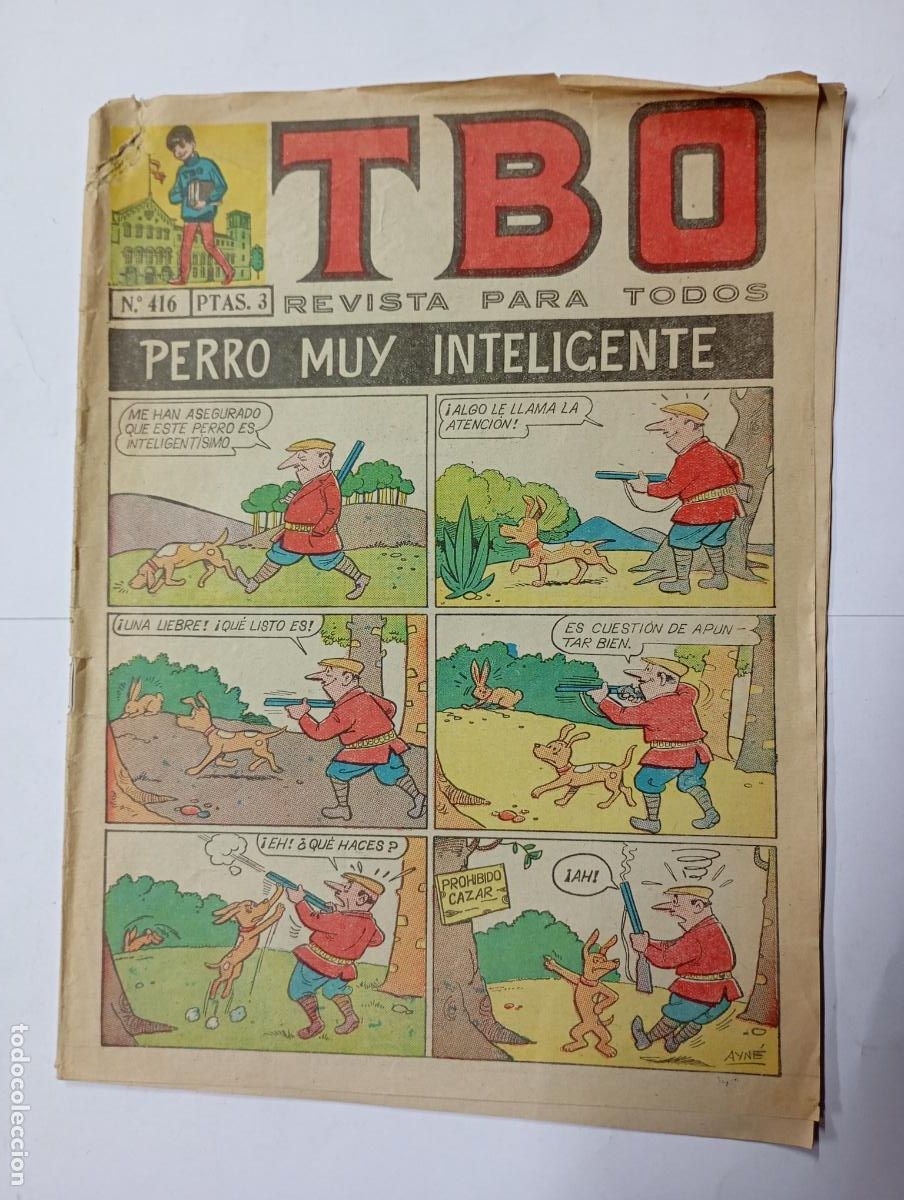 Tebeos: TBO N&ordm; 416. REVISTA INFANTIL. A&Ntilde;O IL. 15 OCTUBRE 1965 TDKC75