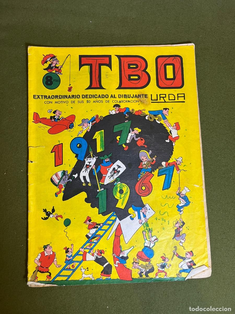 Tebeos: TBO Extraordinario 1967 Dedicado a Urda &ndash; 50 A&ntilde;os de Colaboraci&oacute;n &ndash; Revista Original Ediciones TBO