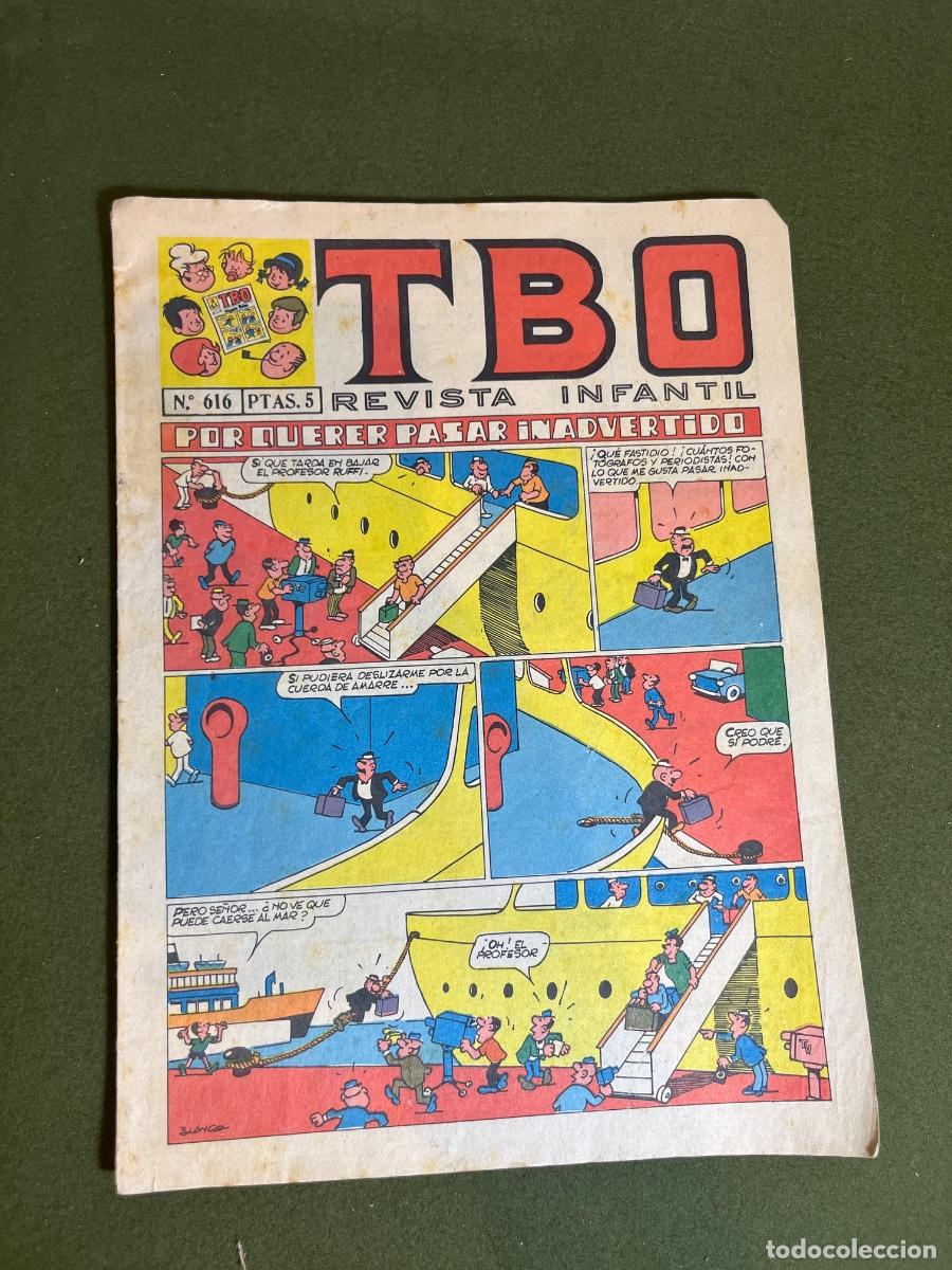 Tebeos: TBO N&ordm; 616 (15 Agosto 1969) &ndash; Revista Infantil Original &ndash; Ediciones TBO &ndash; Buigas Estivill y Vi&ntilde;a
