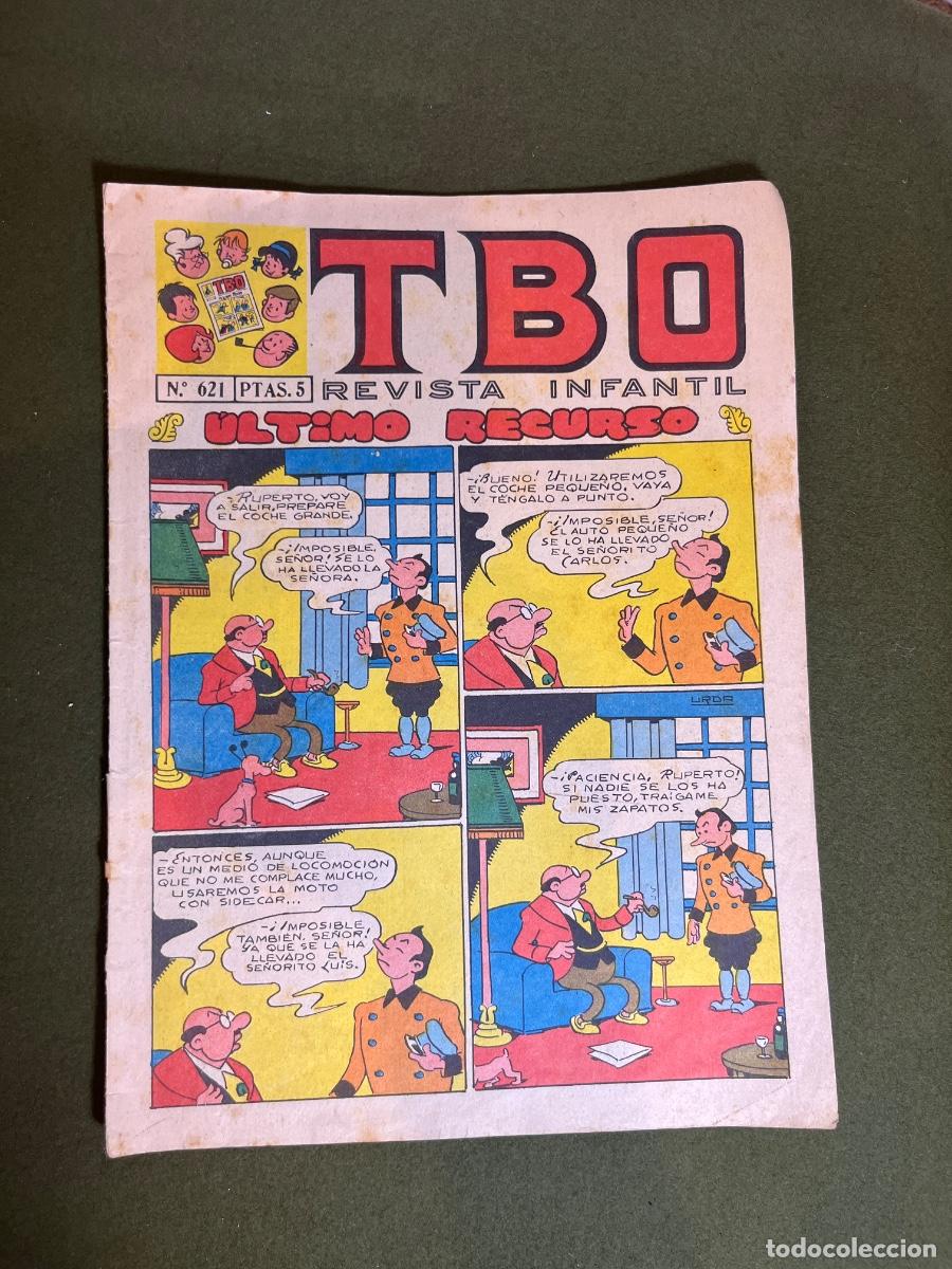 Tebeos: TBO N&ordm; 621 A&ntilde;o LIII (1969) Revista Infantil Original Buigas Estivill y Vi&ntilde;a