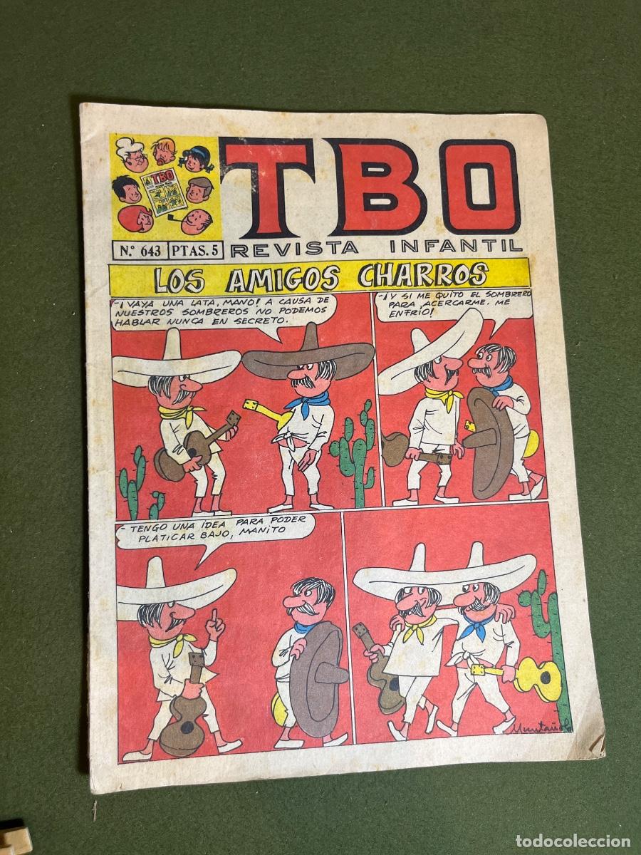 Tebeos: TBO n&ordm; 643 &ndash; Revista Infantil &ndash; 20 febrero 1970 &ndash; Original
