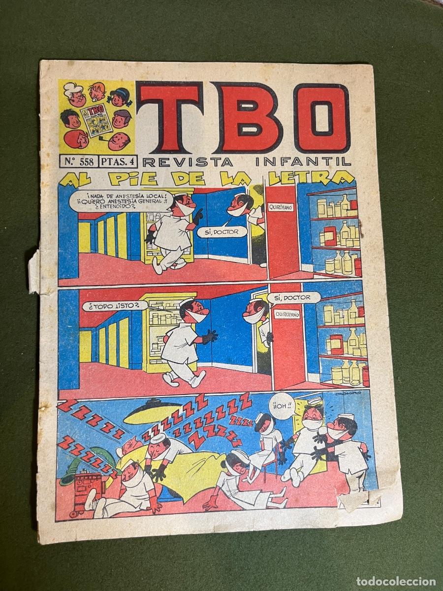 Tebeos: TBO n&ordm; 558-5 Julio 1968 Revista Infantil Buigas Estivill y Vi&ntilde;a Benejam Ana Emilia Melit&oacute;n P&eacute;rez
