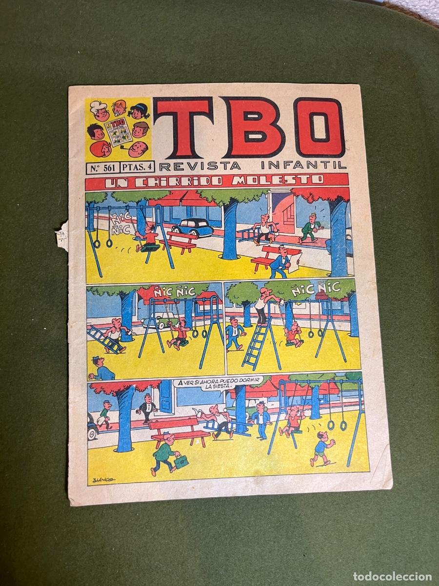Tebeos: TBO n&ordm; 561 Revista Infantil Julio 1968 Editorial Buigas Estivill y Vi&ntilde;a Portada de Blanco