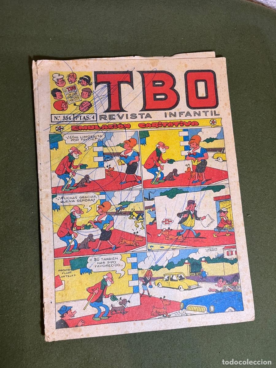 Tebeos: TBO n&ordm; 554 Revista Infantil 1968 Buigas Estivill y Vi&ntilde;a Portada de Manuel Urda Original