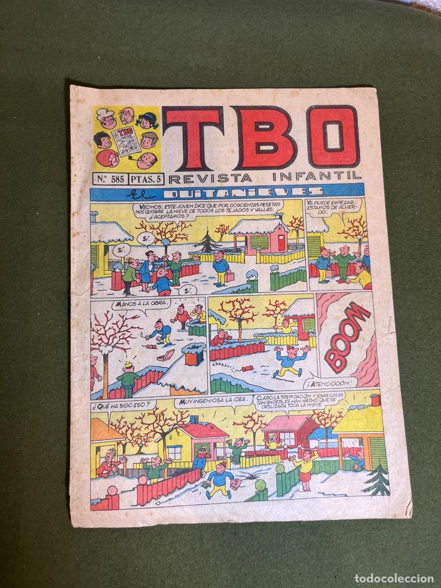 Tebeos: TBO n&ordm; 585 A&ntilde;o LIII 10 Enero 1969 Revista Infantil Buigas Estivill y Vi&ntilde;a Original