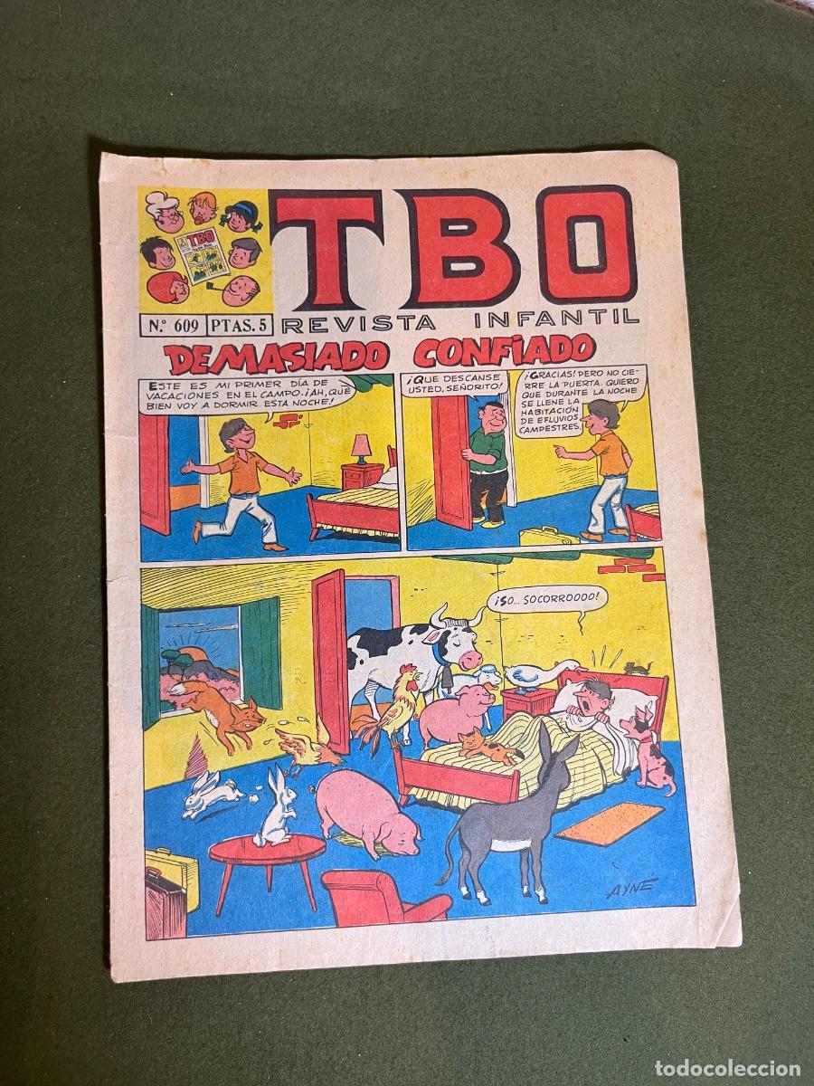 Tebeos: TBO n&ordm; 609 Demasiado confiado Revista Infantil Buigas Estivill y Vi&ntilde;a 1969 Original
