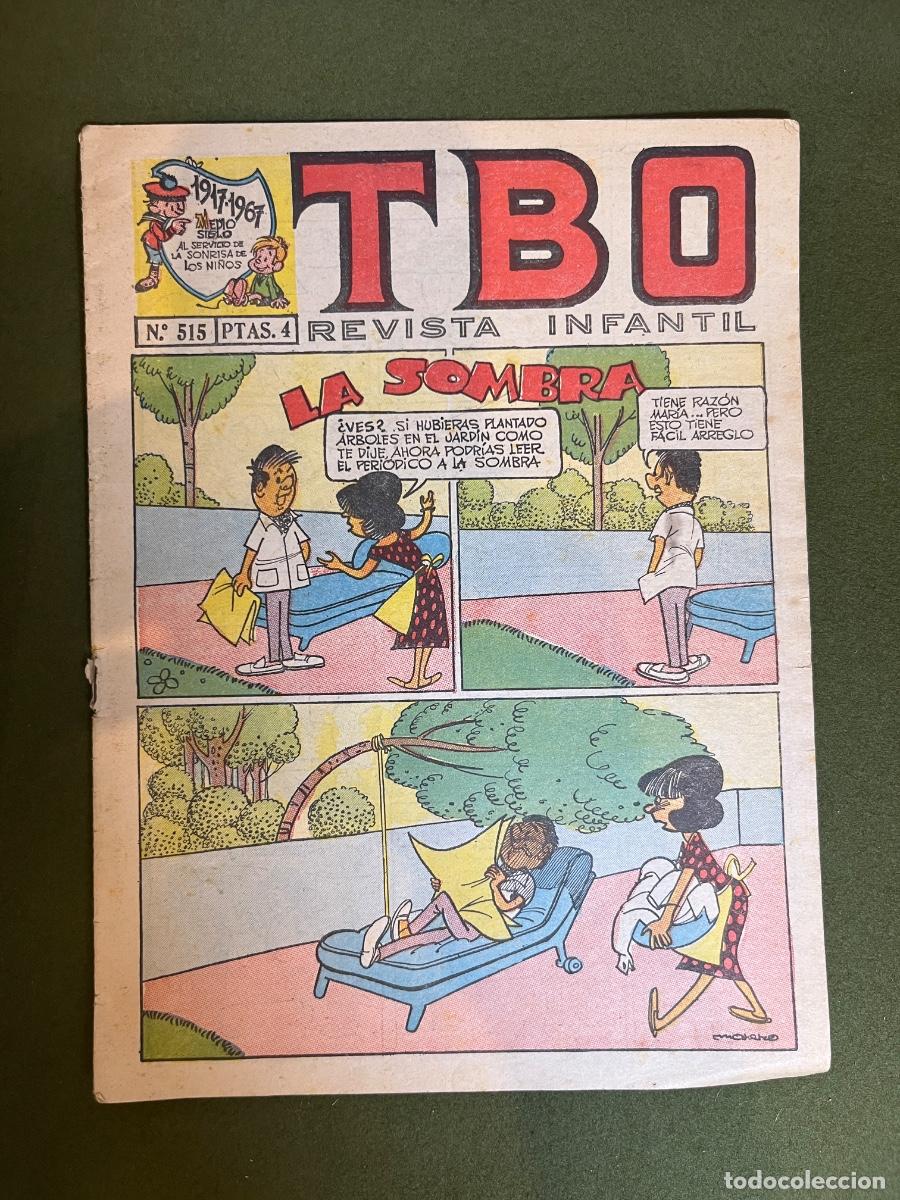 Tebeos: TBO n&ordm; 515 La Sombra Revista Infantil 1967 Buigas Estivill y Vi&ntilde;a Original Benejam
