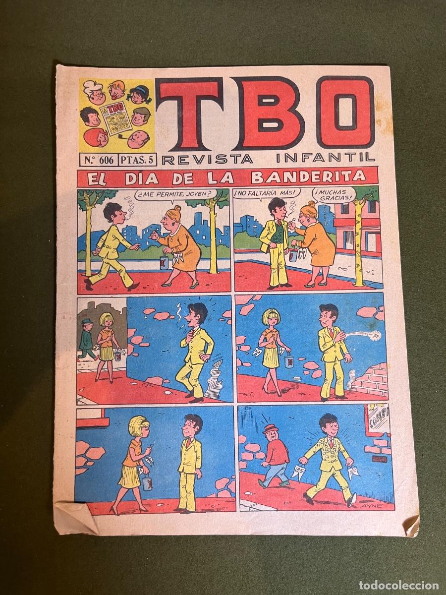 Tebeos: TBO n&ordm; 606 El D&iacute;a de la Banderita Revista Infantil 1969 Buigas Estivill y Vi&ntilde;a Original