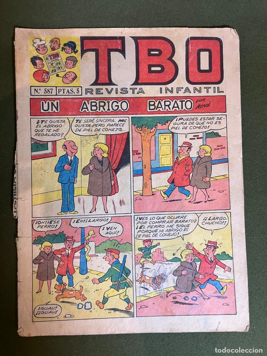 Tebeos: TBO n&ordm; 587 Revista Infantil Original 1968 Editorial Buigas Un Abrigo Barato Ana Emilia